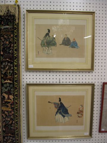 Pair of Japanese Woodblock Prints