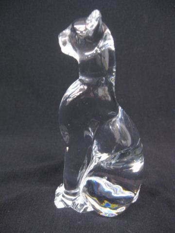 Baccarat Crystal Figurine of a