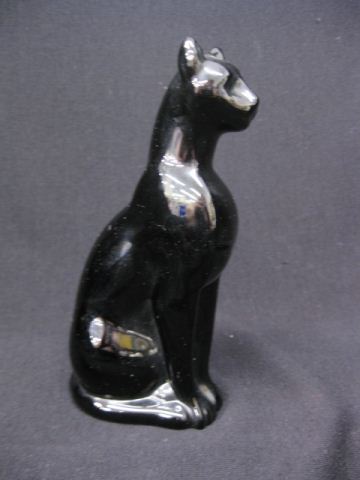Baccarat Black Crystal Figurine 14d77d