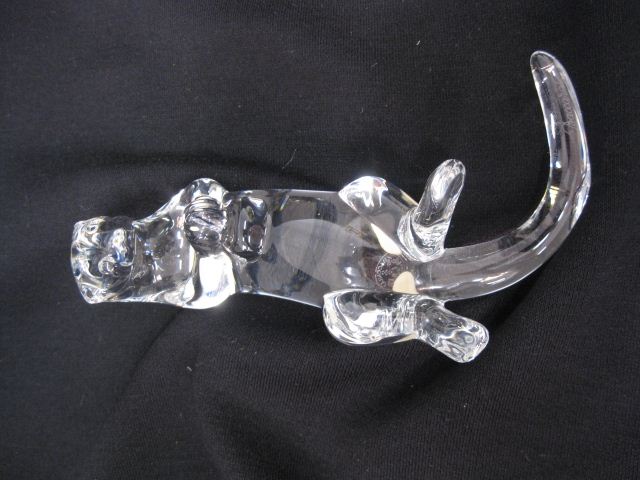 Baccarat Crystal Figurine of an