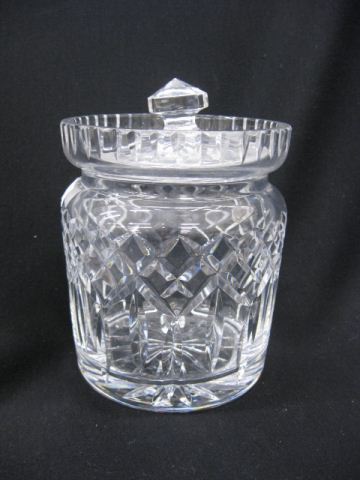 Waterford Cut Crystal Biscuit Jar