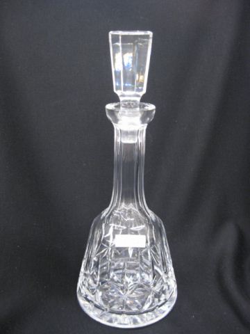 Cut Crystal Decanter 13''.