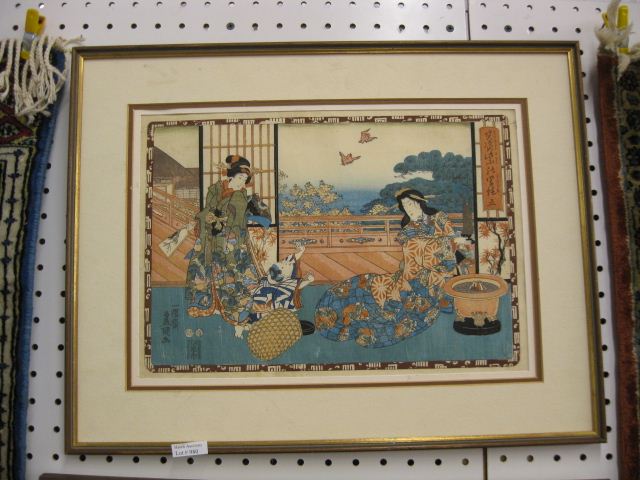 Japanese Woodblock Print interior 14d7be