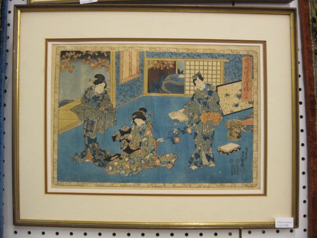 Japanese Woodblock Print interior