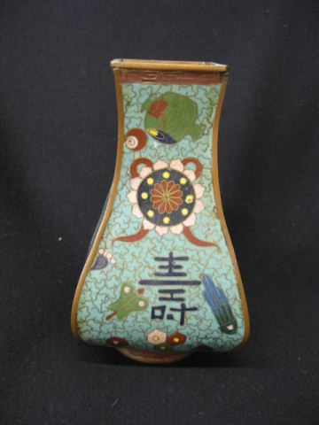 Chinese Cloisonne Vase signed objects