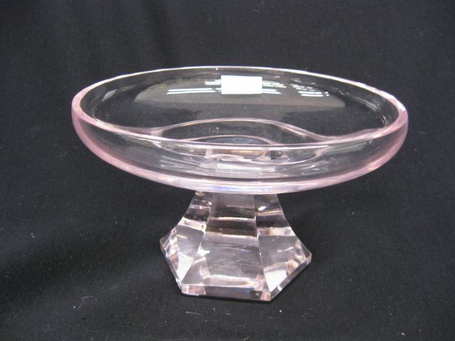 Alexandrite Glass Compote pedestal base