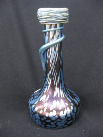 Loetz Art Glass Vase snake style 14d7dc