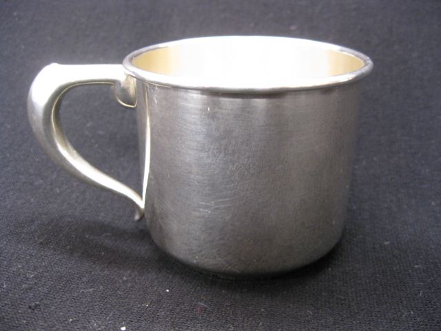 Sterling Silver Baby Mug by W.
