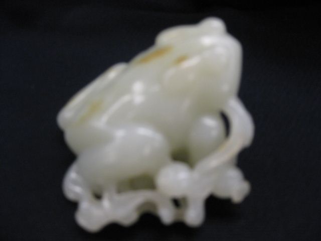 Chinese Carved Jade Figure of a