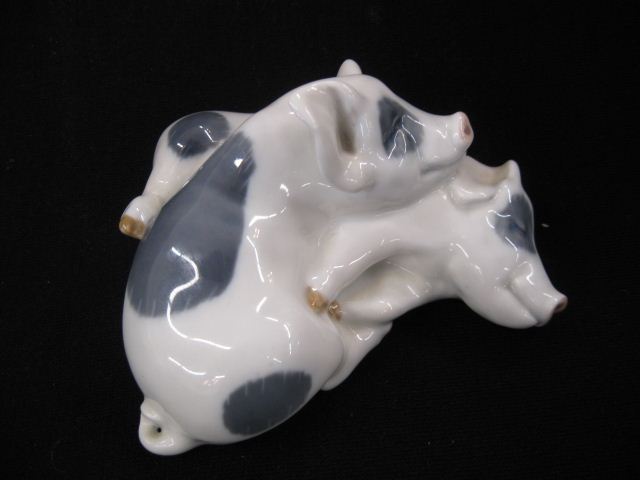Royal Copenhagan Porcelain Pigsfigurine