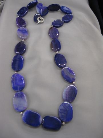 Purple Druzy Gemstone Necklace 14d89e