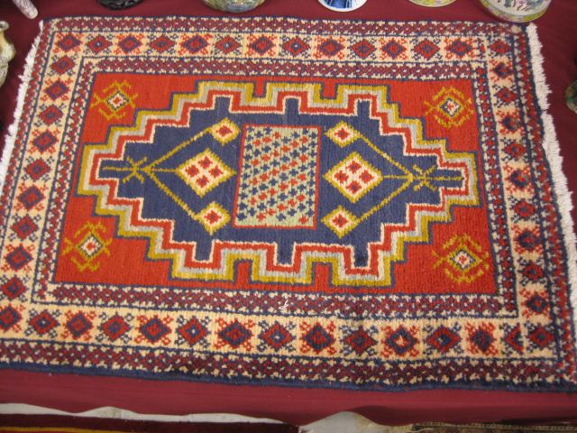 Shiraz Persian Handmade Mat geometric 14d8ad