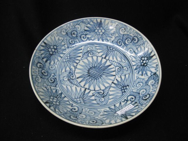 Chinese Porcelain Bowl blue floral 14d8b2