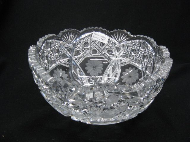 Cut Glass Bowl Harvard & Daisy