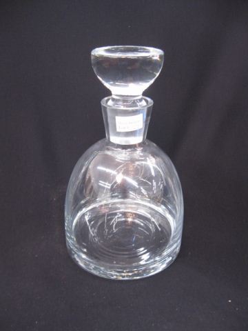 Cut Crystal Decanter bell shape 14d8c8