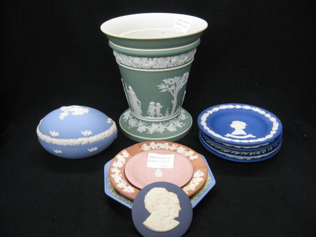 10 pcs. Wedgwood Jasperware various