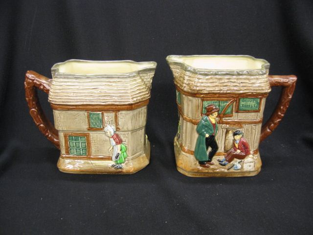 2 Royal Doulton Dickensware Pitchers 14d8e1