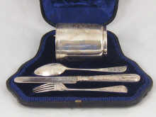 An early Victorian silver Christening