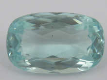 A loose polished aquamarine of 14d960