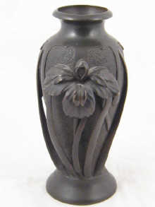 A Japanese bronze vase c. 1900