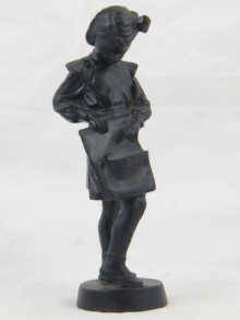 A Soviet Russian cast iron figure