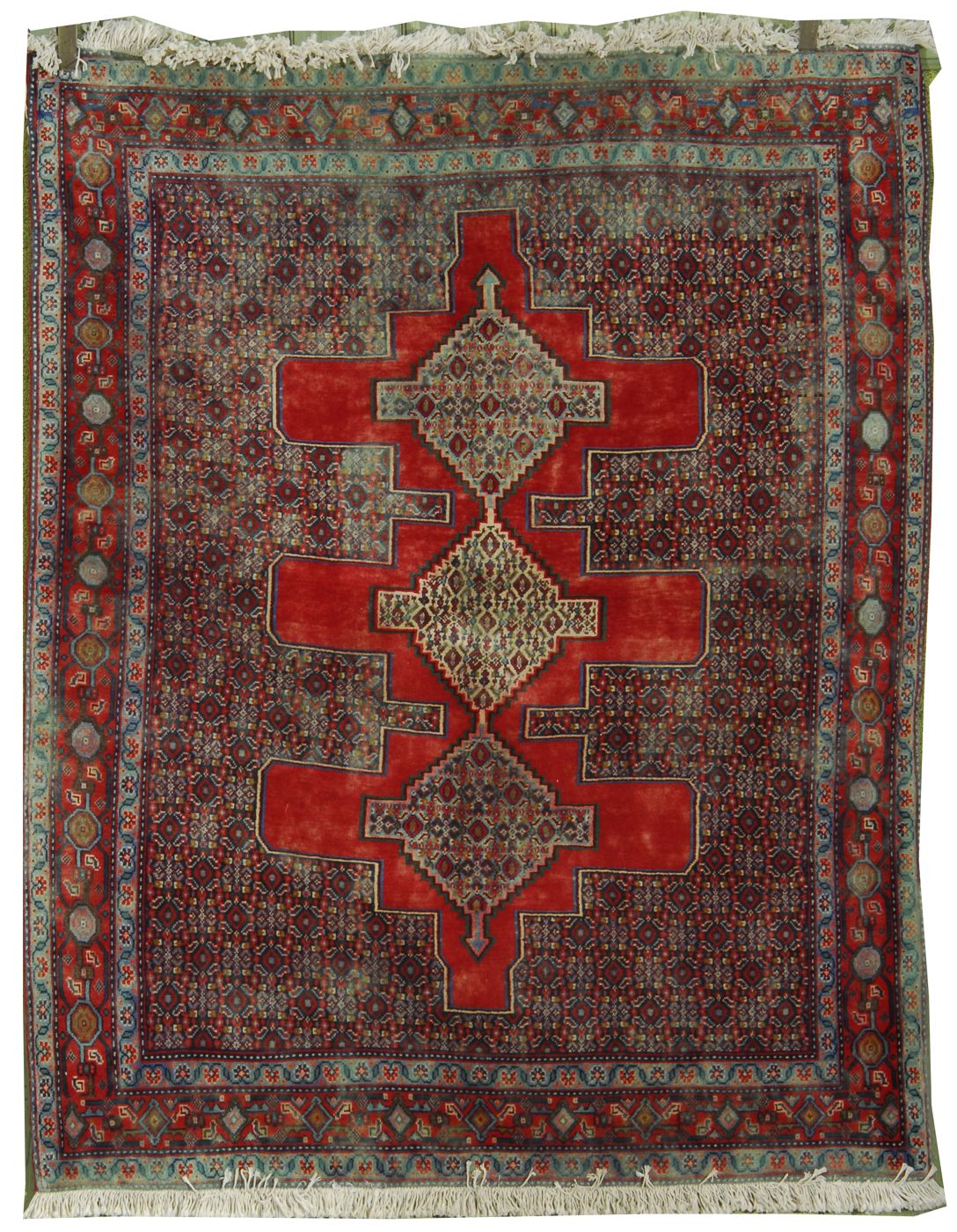 ORIENTAL RUG: SIRJAN4'1 x 5'2''