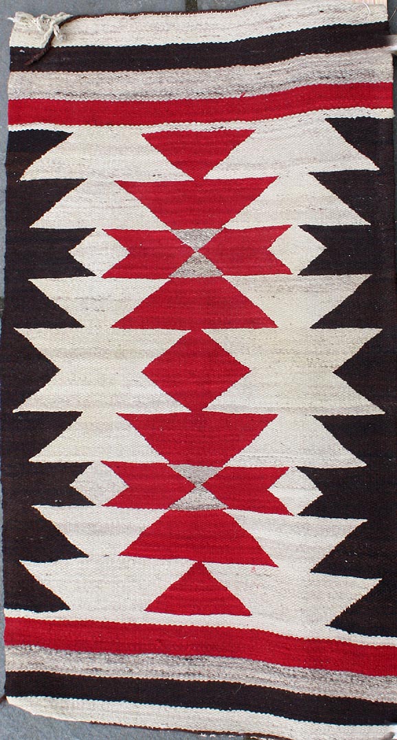 NATIVE AMERICAN RUG110 x 35 Red