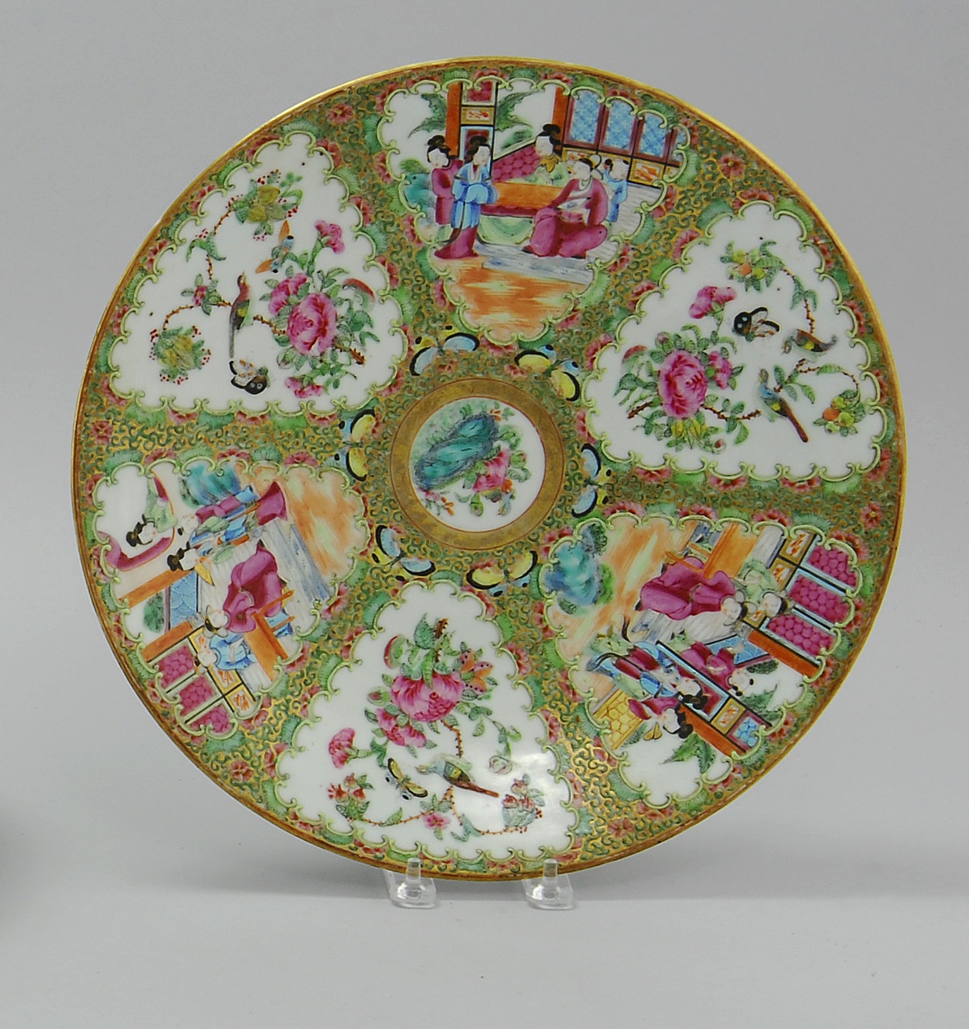 CHINESE EXPORT ROSE MEDALLION PORCELAIN