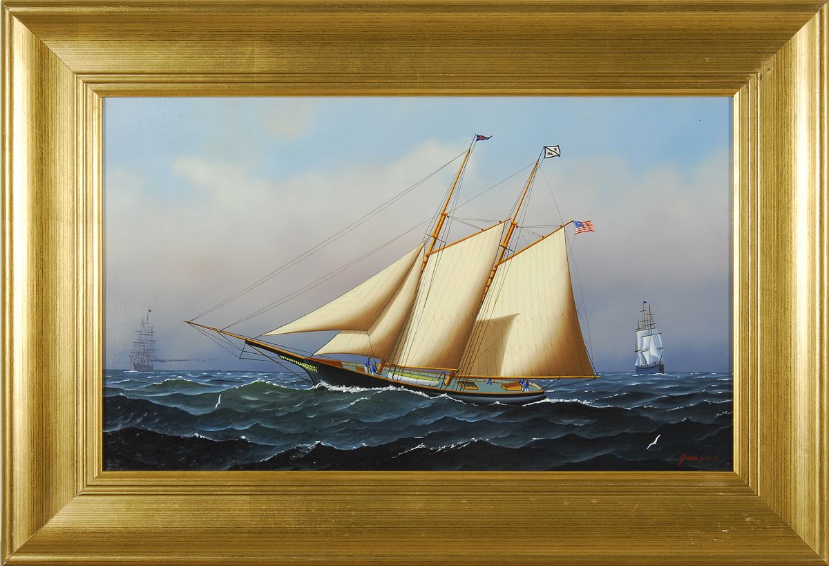 JEROME HOWESAmerican b. 1955Two-masted