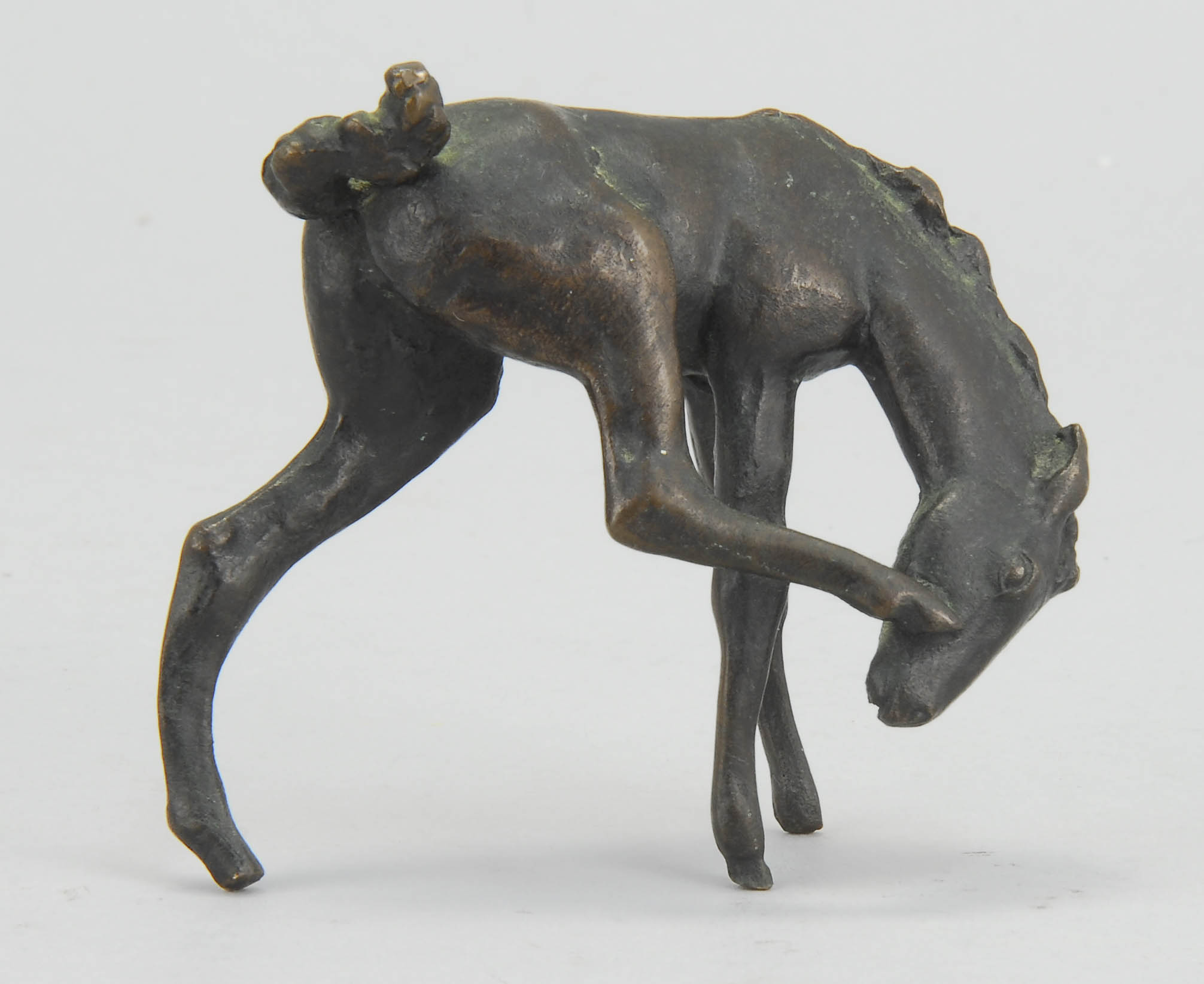 BRONZE MODEL OF A STANDING HORSE20th