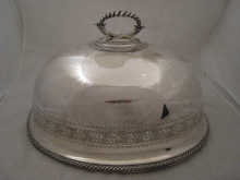 A very large silver plated Victorian 14dd9d