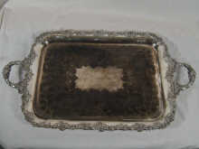A large Victorian silver plated 14dda8
