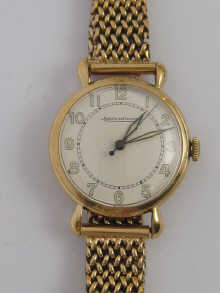 A vintage 9 ct gold Jaeger Le 14de3e