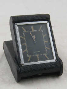 A travelling folding 8 day clock