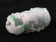 A Chinese jade pendant weight intricately 14de56