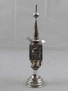 Judaica A Russian silver spice 14deab