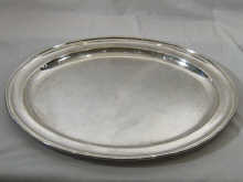 A large oval platter in Old Sheffield 14ded8