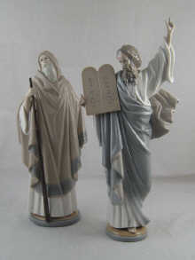 Two large Lladro figures Moses 14df6d