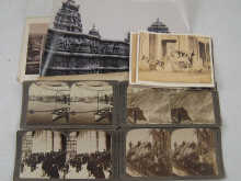 A mixed lot of stereoscopic and