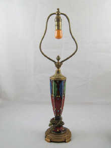 A table lamp in gilt brass the 14df9d