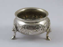 A Russian silver cauldron salt 14dfb0