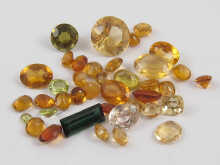 A parcel of loose polished gem 14dfed