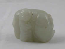 A Chinese jade carving of a man 14e046