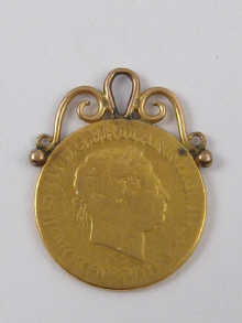 A William IV mounted gold sovereign 14e043