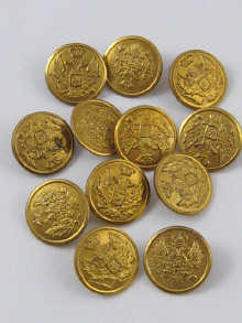 A set of twelve Imperial Russian