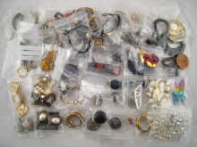 A large quantity of costume jewellery