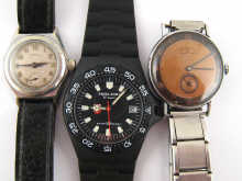 A Rotary and two other watches.