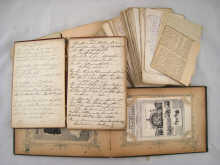 A quantity of documents including albums