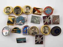A quantity of Soviet Russian badges