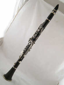 A modern clarinet.